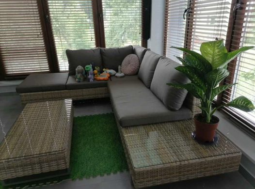 Розкішний комплект з техноратангу Liguria Garden Point