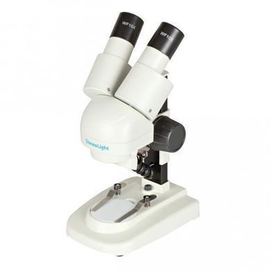 Микроскоп стереоскопический StereoLight + зуб акулы