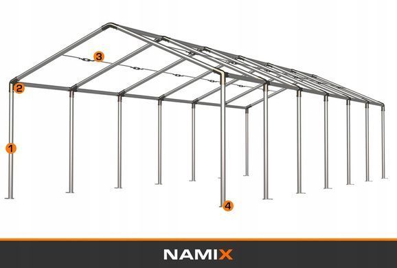 Намет BASIC 6x12 для ресторану