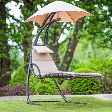 Гойдалка крісло-гойдалка з парасолькою Patio 104 см 150 кг