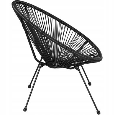Комплект из 2 стульев со столом Gabriella черный