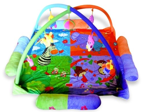 Дитячий ігровий коврик для малят-zoo