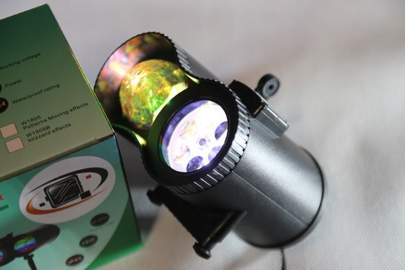 Різдвяний світлодіодний проектор 2в1 12 sla IP65 дистанційний