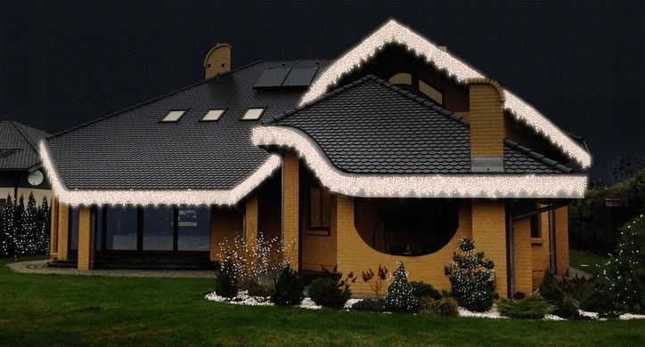 Гірлянда LED для дому 500 біле світло
