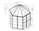 Шестиугольная поликарбонатная теплица Oasis Palram-Canopia, Матовый, 2,47, 247,1, 267