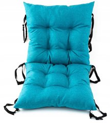 Подушка для садового крісла гойдалки 50x50x50 льон, Блакитний