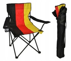 Багатобарвний туристичний стілець MatMay SPR зі спинкою