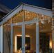 Новогодняя гирлянда бахрома 14 м 300 LED (Теплый белый с холодной белой вспышкой) - 7