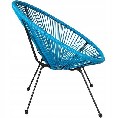 Комплект из 2 стульев со столом Gabriella синий