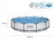 Каркасный бассейн Bestway Steel Pro Max&trade; 366&times;76 см с фильтр-насосом