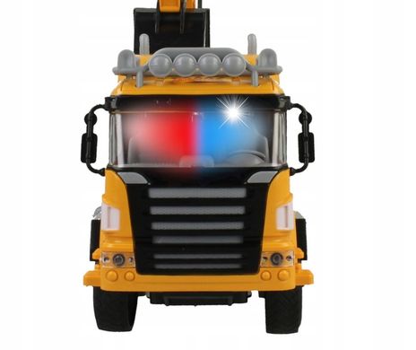 Великий RC вантажівка-екскаватор, Жовтий