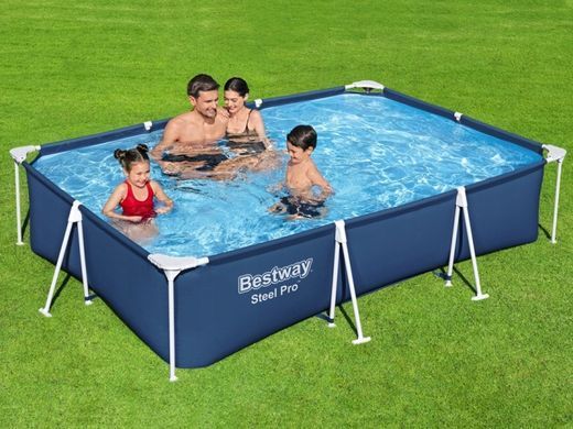 Каркасный бассейн Bestway 300&times;201&times;66 см с насосом