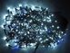Новорічна гірлянда бахрома 8 м 200 LED (Холодний білий з синім спалахом) - 5