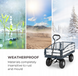 Садовая тележка WaldBeck 160 L - 8