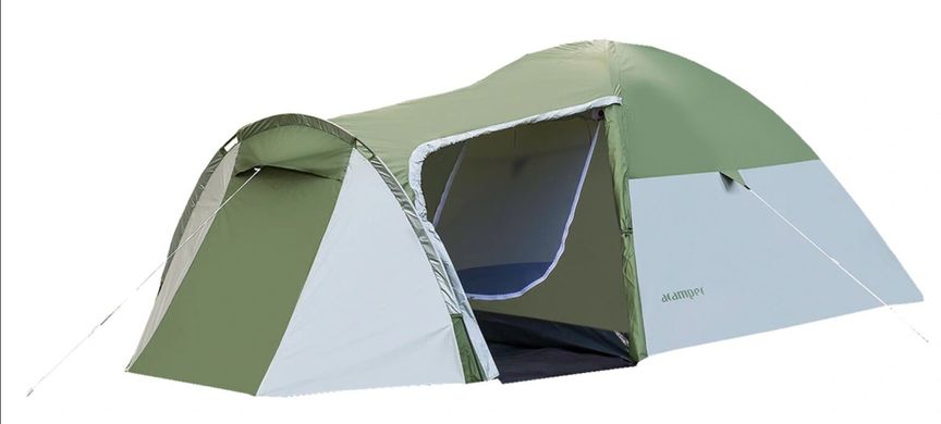 Палатка туристическая Presto Acamper Monsun 3 Pro, 3500 мм, клеенные швы серая