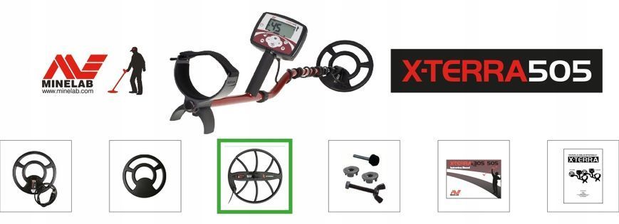 Металлоискатель Minelab X-Terra 505