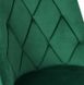 Стілець eHokery 43 x 48 x 92 см відтінки зеленого, Зелений