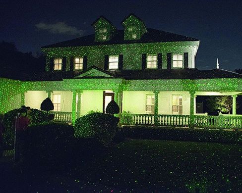 Лазерный проектор зеленый