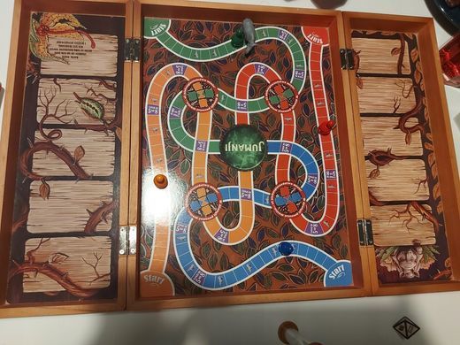 Настольная игра Jumanji (Джуманджи) от Spin Master в деревянном исполнении