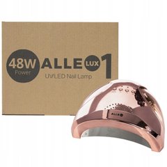 LED+УФ лампа Allepaznokcie Allelux 1 48 Вт розовое золото