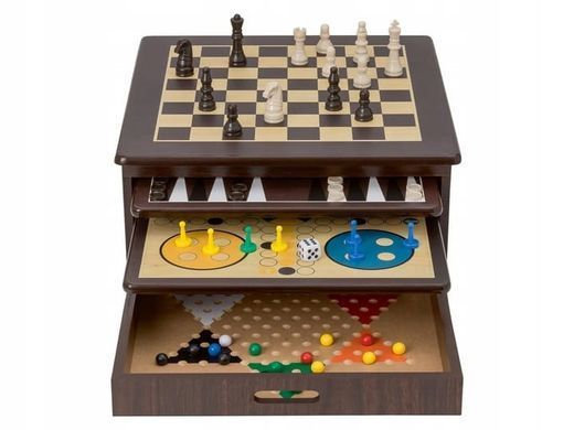 Дерев&rsquo;яний набір настільних ігор 10 в 1 Playtive