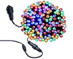 Новогодняя гирлянда 100 LED, 8 M, Разноцветная,кабель 2,2 мм