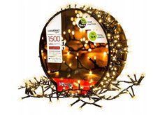 Новогодняя гирлянда теплый белый 1500 LED Ultra