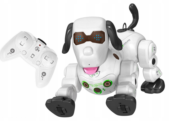 Интерактивная собачка-робот (ходит, танцует, выполняет команды, RC)