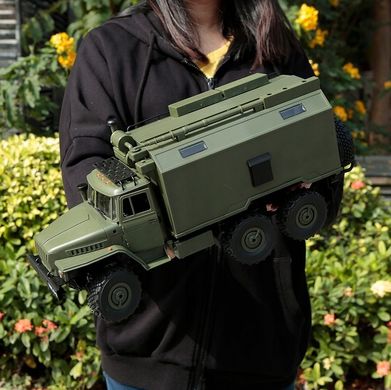Военный грузовик с дистанционным управлением авто RC 6x6, Зелёный
