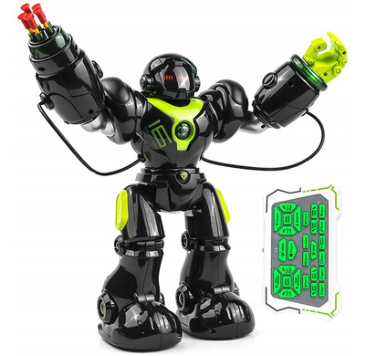 Гигантский робот-воин с дистанционным управлением, Черный