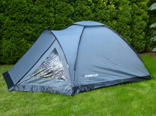 Туристическая палатка STORM tent 3500 мм на 4 человека 290x240 см