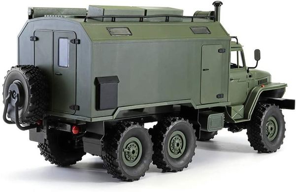 Военный грузовик с дистанционным управлением авто RC 6x6, Зелёный