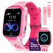 Smartwatch KidWatch A9S для дітей годинник камера GPS SIM, Рожевий