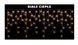 Новогодняя гирлянда бахрома теплый белый 300 LED + Flash 11 м - 2