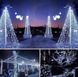 Новогодняя гирлянда 14,5 м 200 LED (Холодный белый цвет) - 2