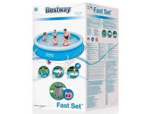 Бассейн надувной BESTWAY 366х76 см